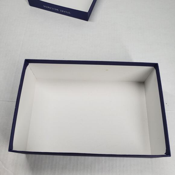 Stuart Weitzman Empty Gift Shoe Box Only Sneaker Storage 11.5" x 7.75" x 4.25” - Picture 12 of 16